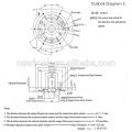 INTENSIFICATEUR D&#39;IMAGE POUR TOSHBA X-RAY E5804SD-P3 FABRIQUÉ EN CHINE